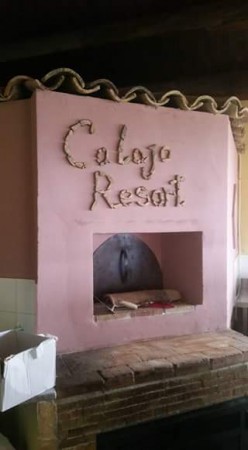 Calajo Resort Agriturismo in contrada S. Cataldo 90040 Trappeto ( Pa ). Forno Santorocco modello 160.